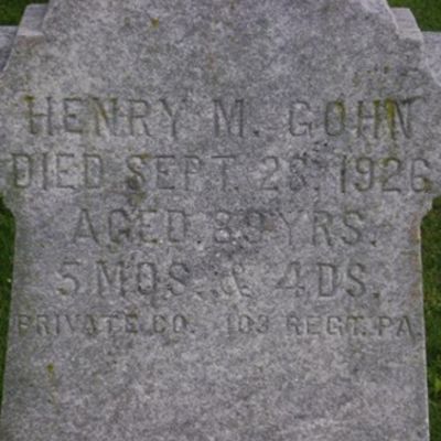 Henry Marvin  Gohn