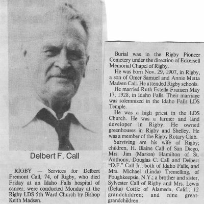 Delbert  Call
