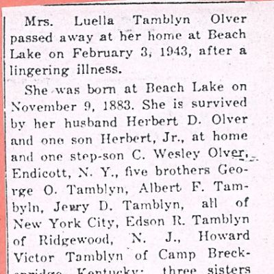 Luella  Olver