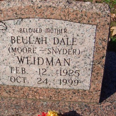 Beula  Weidman
