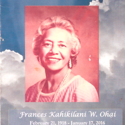 Frances  Ohai