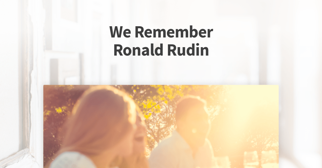 The Way I Remember It by Walter Rudin